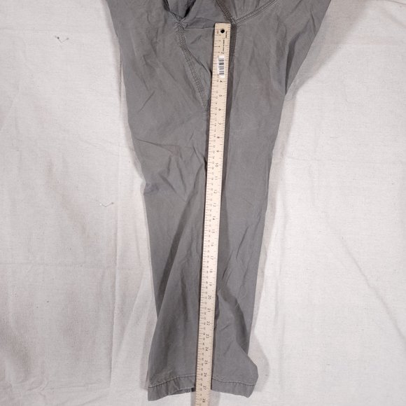 L.L. Bean Allagash Cargo Hiking Pants Mens 40x29 (~27) Gray Outdoors 503739 - Picture 6 of 14